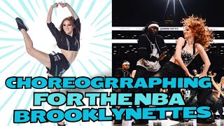 Setting Choreography for an NBA Dance Team!