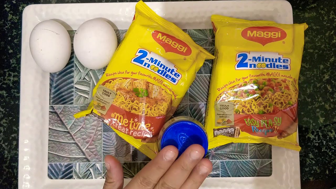 Simple Maggie recipe with egg - YouTube