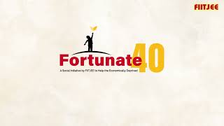 M. S. K. Manohar, Breaking Financial Barriers With Fiitjees Fortunate-40 Initiative.