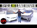 Are Teslas Any Good In The Snow? Hint: It’s Really All About the Tires and Not the Car!