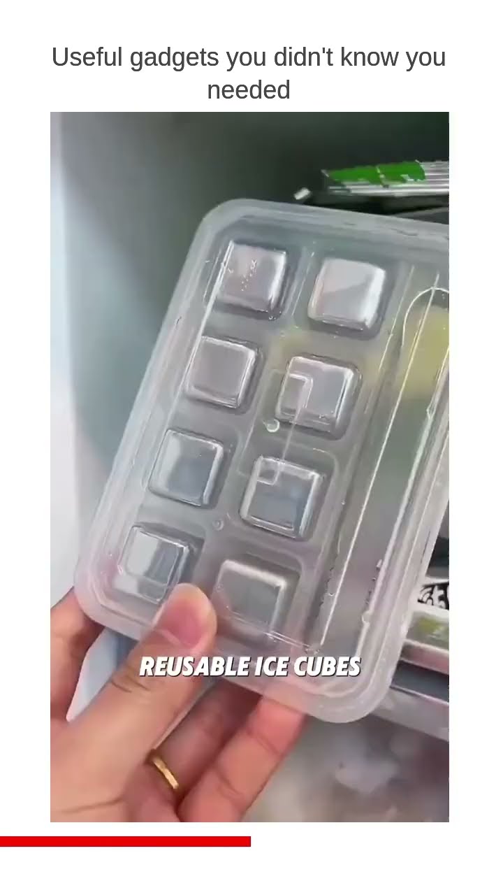 Product link in Bio These reusable ice cubes are the perfect addition to any drink