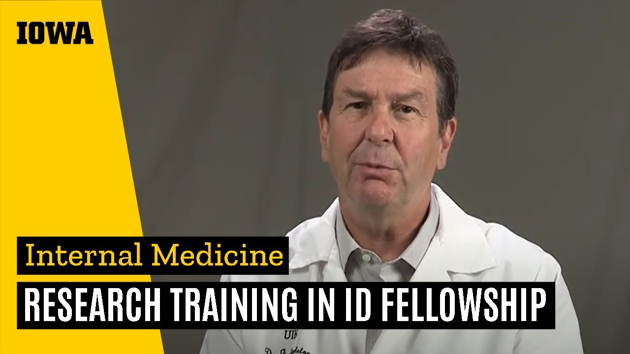 Jack Stapleton, MD, on research training in ID fellowship
