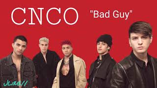 Cnco bad guy letra