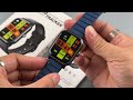 Azhuo f33 smart watch with h band app unboxing