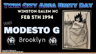NA SPEAKER TAPE MODESTO G Mustafa G from Brooklyn North Carolina 1994