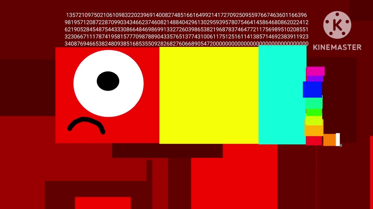 Hyperfactorial Numberblocks Band (Giga Extended) FIXED (For:@Ianarmandocabrera7642 )