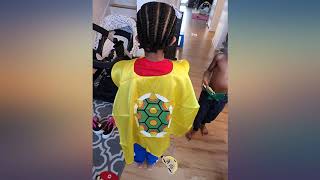 Super Mario Costumes for Kids, Yoshi Costume, Mario Cape and Mario Mask Set for review