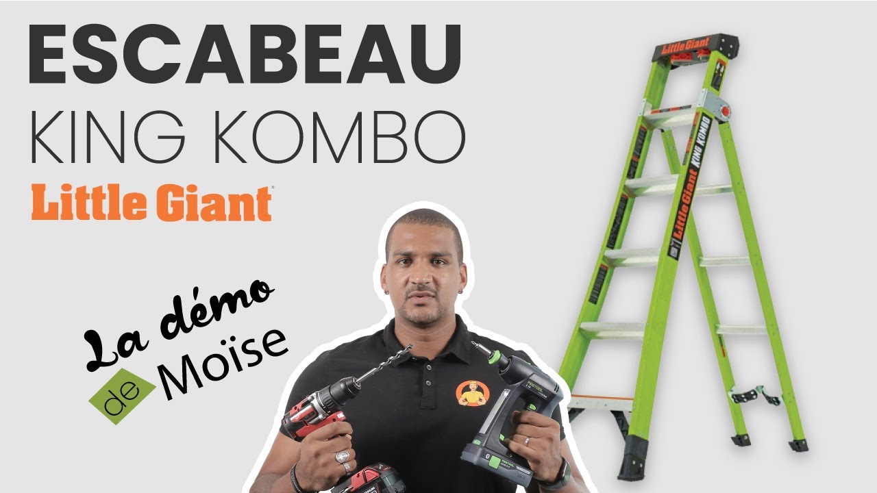 Escabeau King Kombo LITTLE GIANT