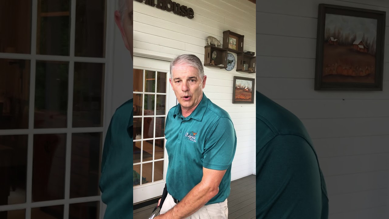 Majestic floor care cleaning TREX decking