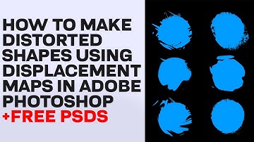 Displacement Maps Tutorial - Adobe Photoshop + Free PSDS 🎨