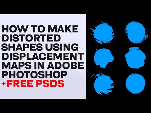 Displacement Maps Tutorial - Adobe Photoshop + Free PSDS 🎨