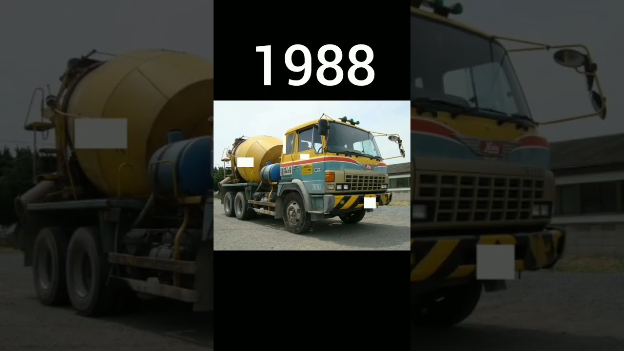 Evolution of Hino Super Dolphin Truck (1981~2003) 