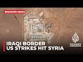 Breaking News: US air strikes reported in eastern Syria