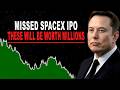Missed SpaceX’s $2 TRILLION IPO - 3 Stocks Change the Stock Market Forever - Must Watch This IPO
