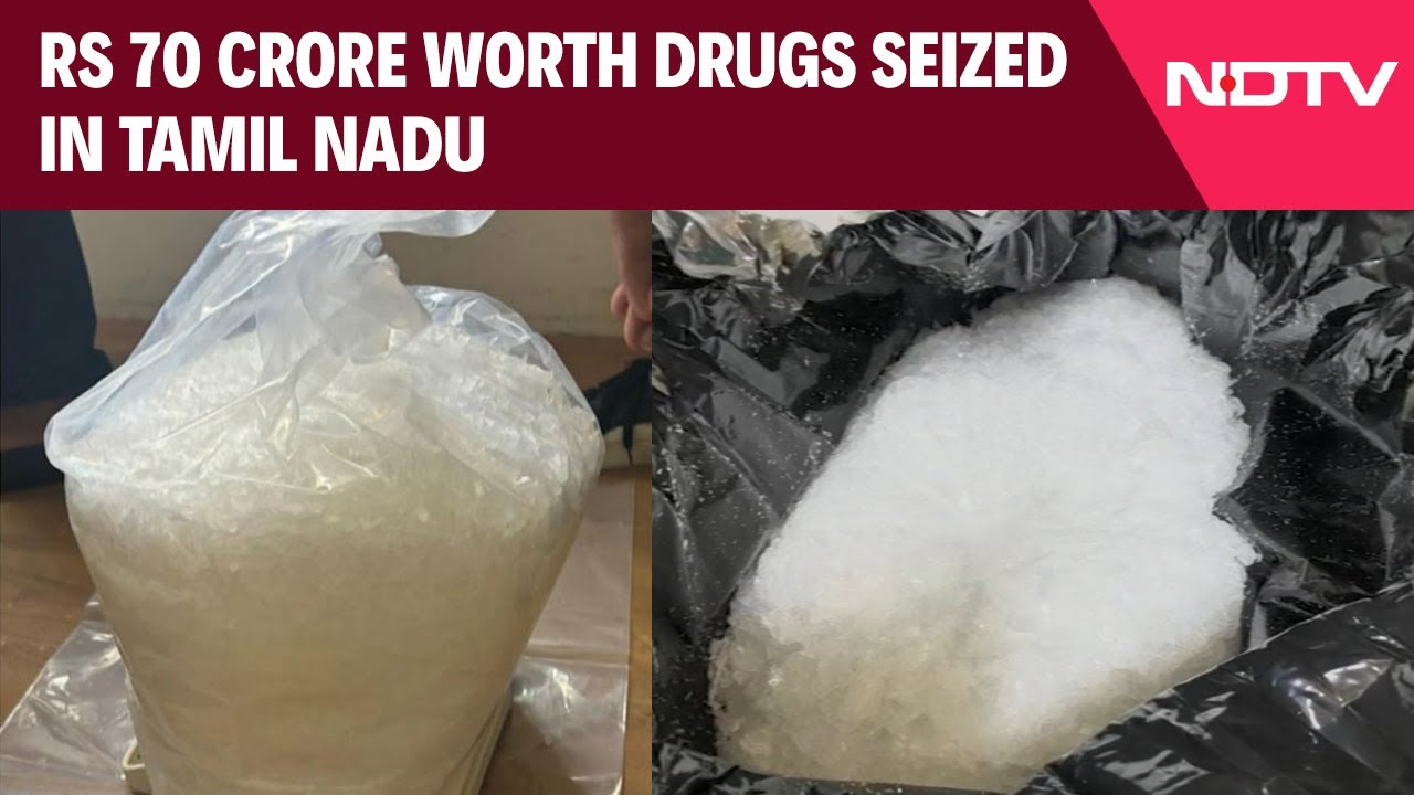 Tamil Nadu News | Rs 70 Crore Worth Drugs Seized In Tamil Nadu