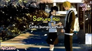 Lagu Jepang bikin baper | Sakura Koi [Cinta Bunga Sakura] Mosawo (Lirik dan terjemahan)