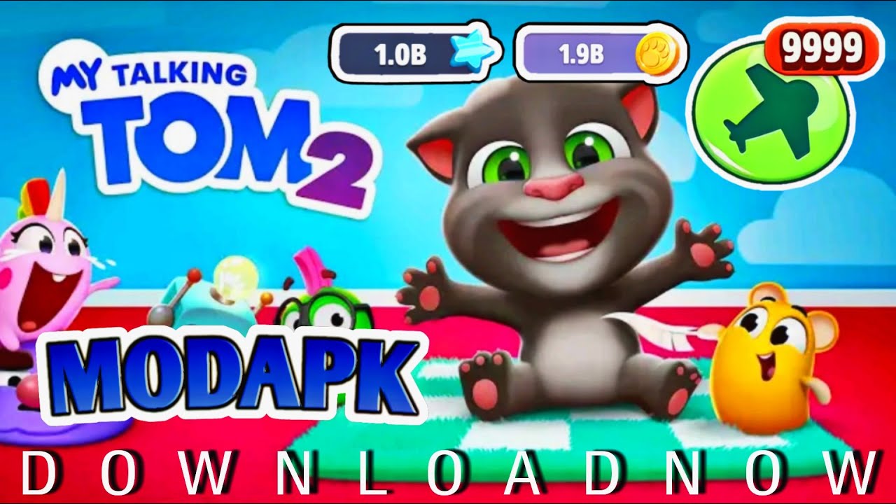My Talking Tom 2 Mod Apk Download, Unlimited Money YouTube
