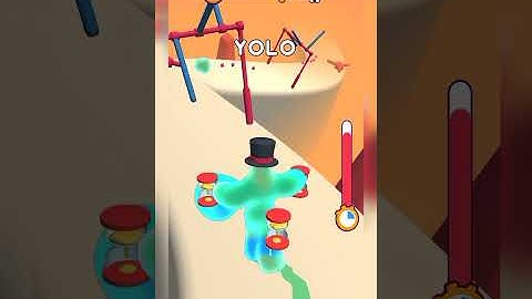 Blob Runner 3D Gameplay ( level 20 ) #shorts