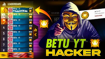 GLOBAL TOP 1 PLAYER PLAYING WITH HACKER 😠| BETU YT EXPOSED || BETU YT HACKER || BETU YT