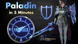 Paladin/PLD in 5 minutes ( Final Fantasy XIV - Job Overview)