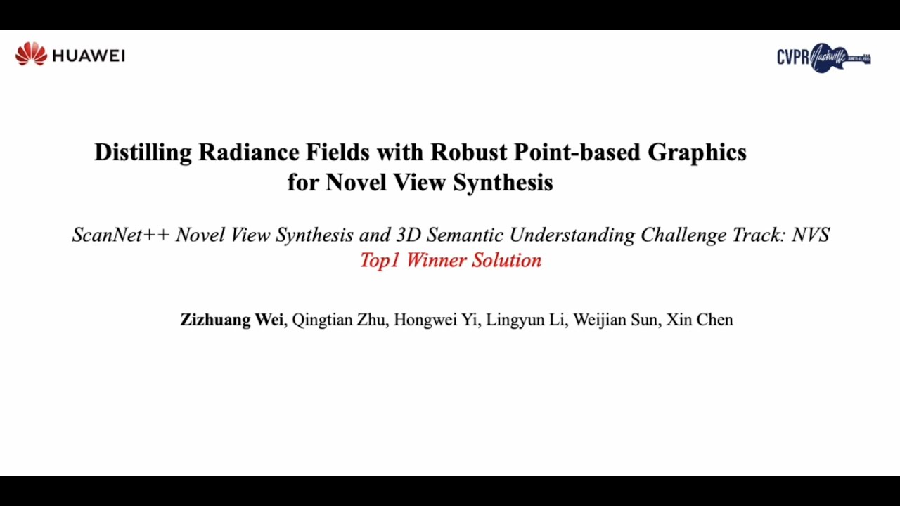 ScanNet++ CVPR 2025 Workshop Winner Solution - YouTube