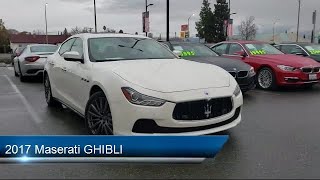 2017 Maserati GHIBLI  San Jose  Santa Clara  Sunnyvale  Campbell  Palo Alto