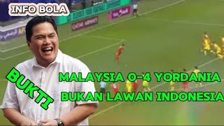 🔴 tidak banyak yang tau Malaysia di permalukan tadi malam melawan  yordania