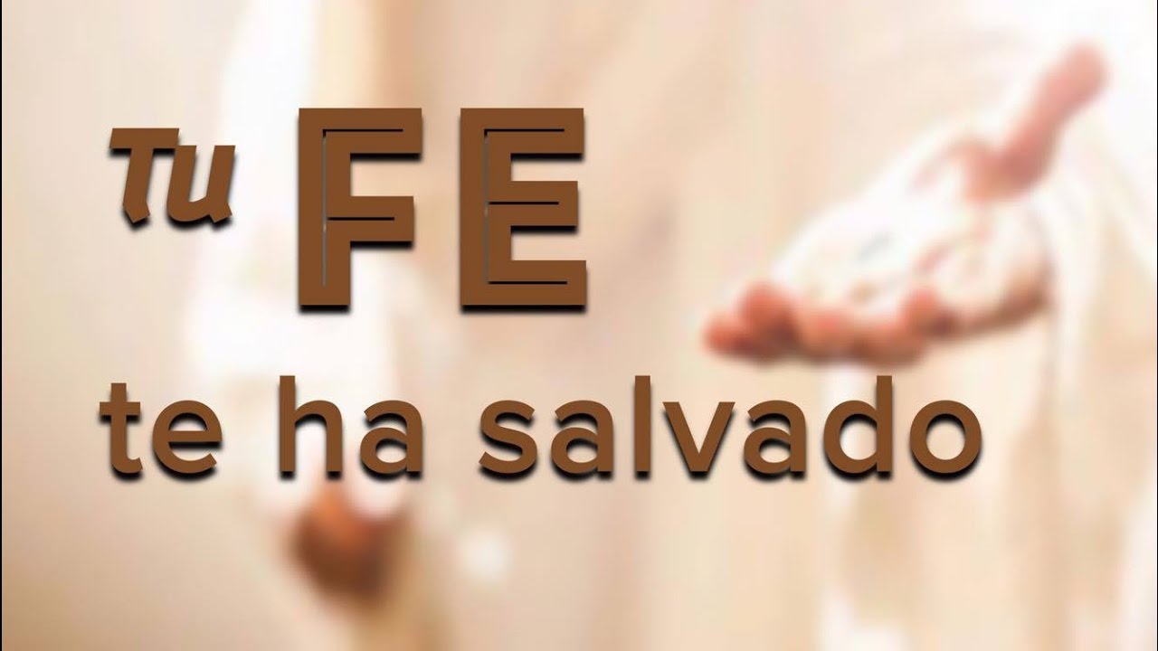 evangelio del dia sangre y agua Tu fe te ha salvado | Martes 29 de Noviembre