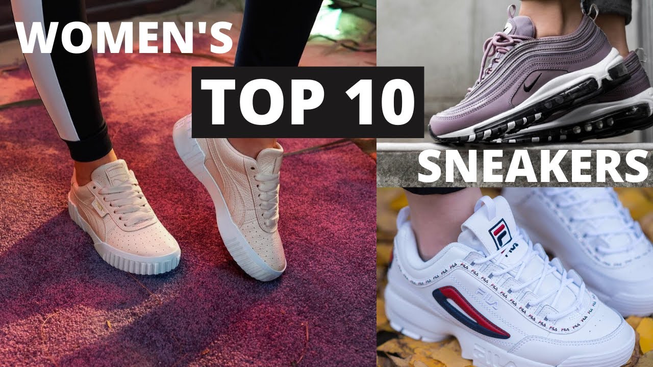 TOP 10 CASUAL SNEAKERS WOMEN - YouTube