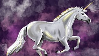 Unicorn , painted on iPad using the pro create app screenshot 4