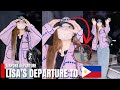 Things you didn't notice about LISA's departure to the Philippines for the DEADLINE concert!