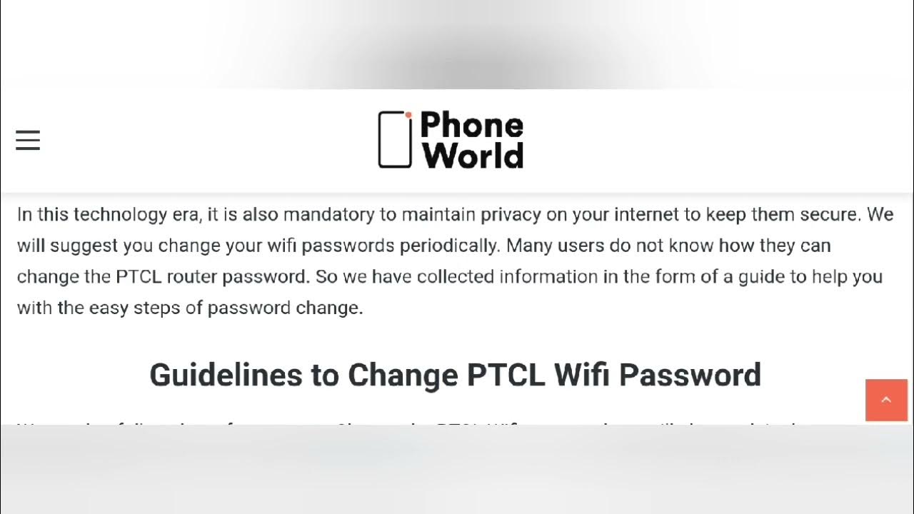 how-to-ptcl-wifi-password-change-youtube