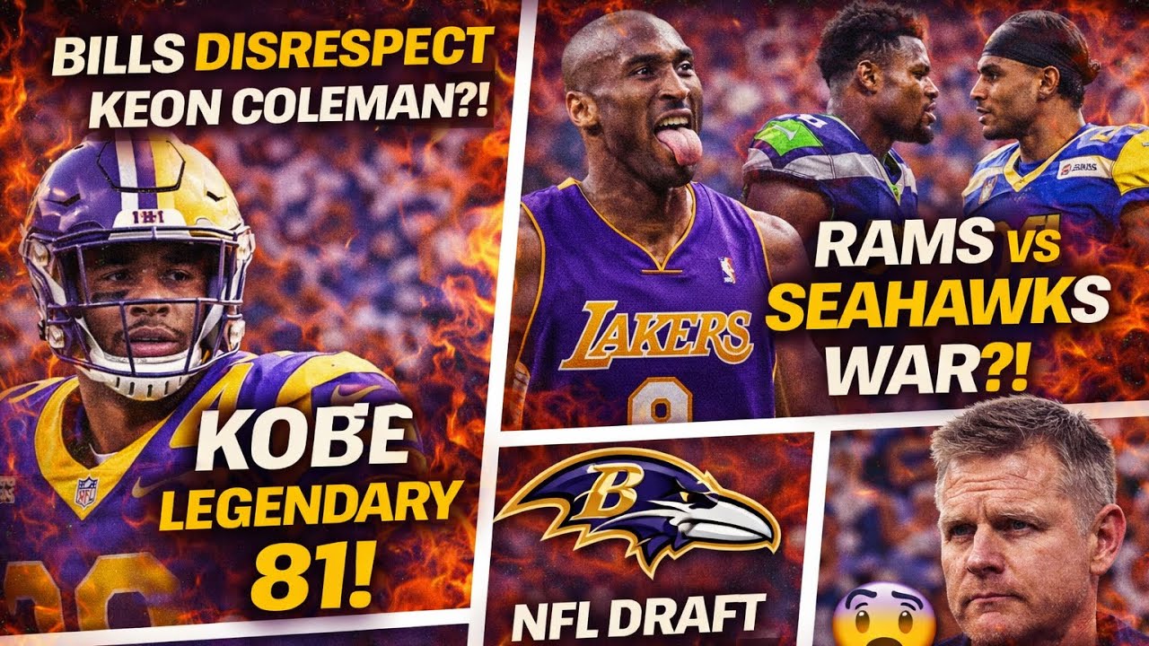 Bills Disrespect Keon Coleman?! Kobe’s Legendary 81! 2022 NFL Draft TRASH?! Let’s Redraft  📱