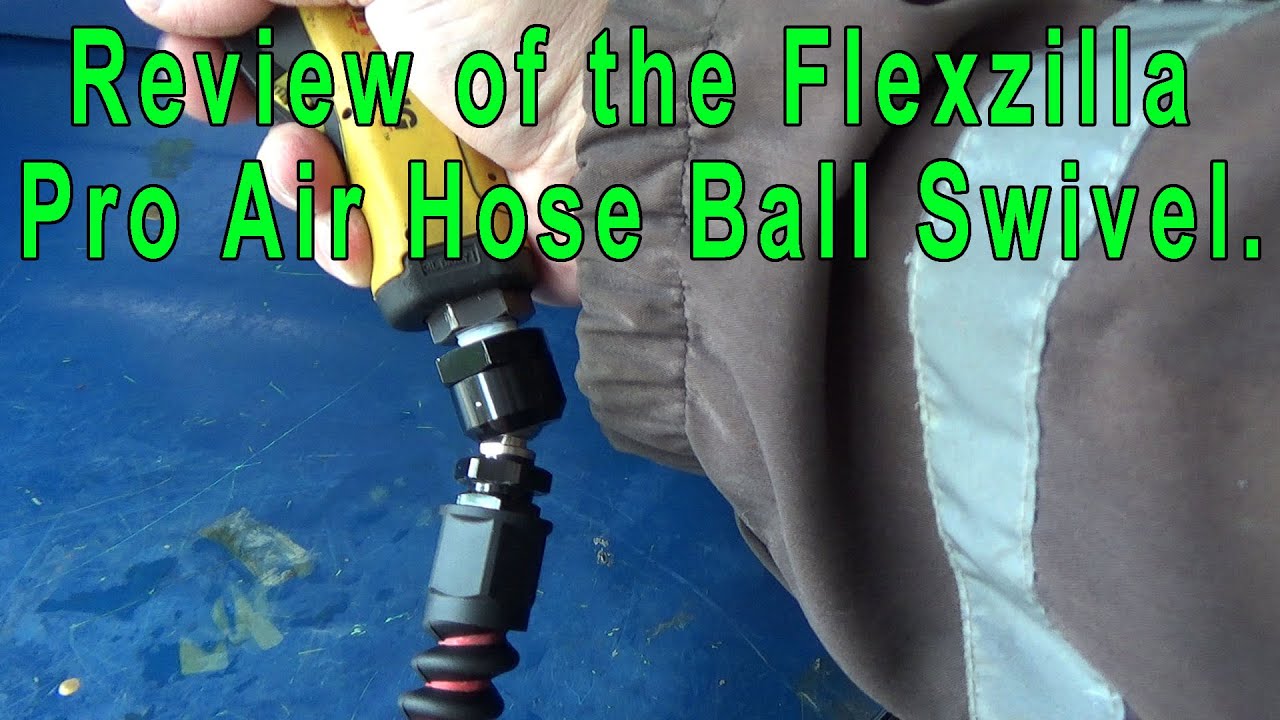 Review of the Flexzilla Pro Air Hose Ball Whip Swivel. 