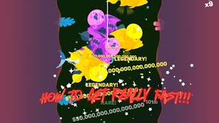 How to get a ton of fish and money in tiny fishing under 5 min