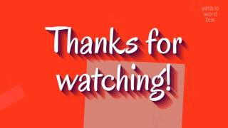 How To Say Slathered High Quality Voices