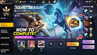 Eclipse Squad Treasure Top Up💎🤯Event l Free Fire New Event l Ff New Event l New Squad Treasure Event