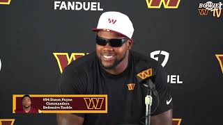 Washington Commanders Defensive Tackle Da'Ron Payne Day 3 Training Camp 2025 (7-25-2025)