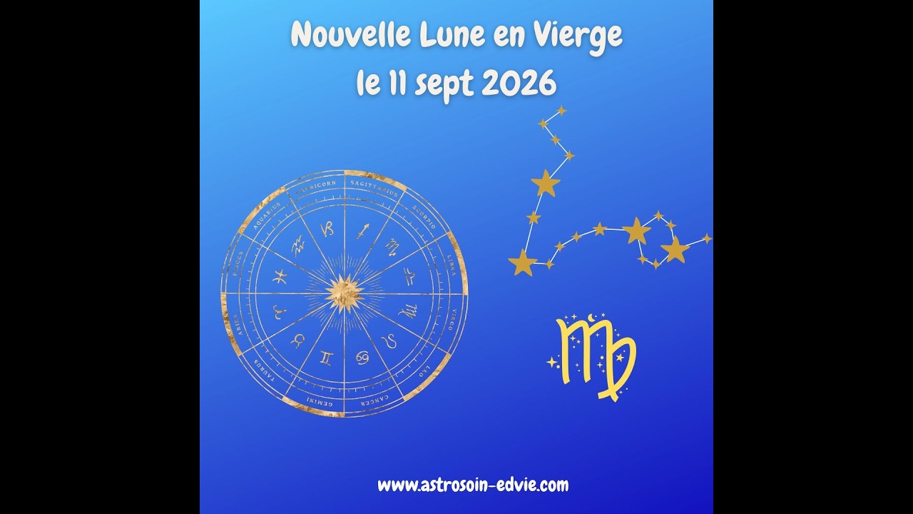 La Lune a rdv avec le Soleil en Vierge, besoin de faire du tri, de clarifier l'esprit.