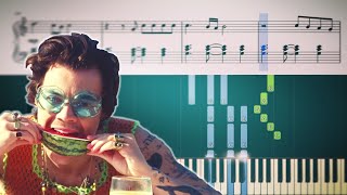 Harry Styles - Watermelon Sugar - Piano Tutorial + SHEETS screenshot 1