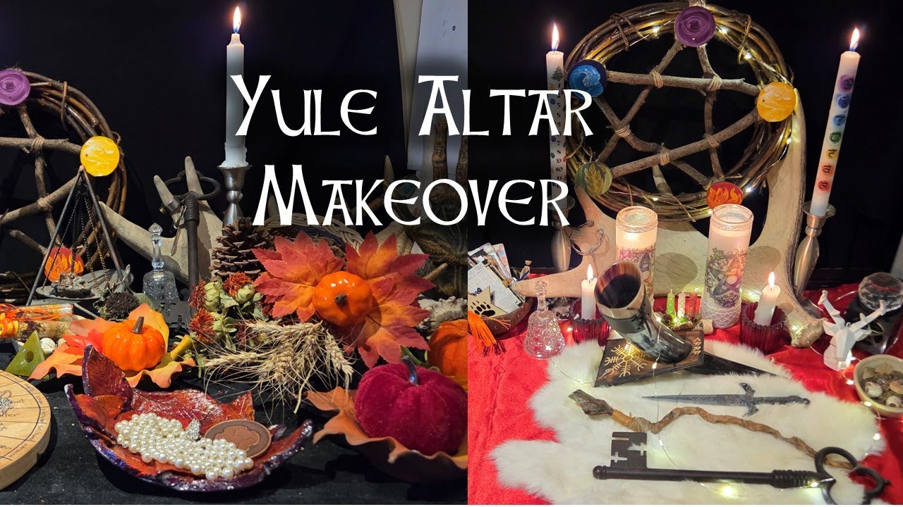 ❄️Yule Altar Makeover