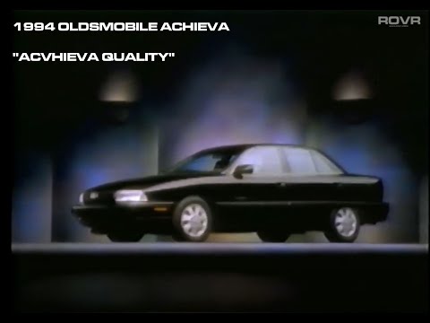 Oldsmoble - 1994 Oldsmobile Achieva - Achieva Quality (1993)