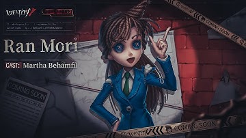 identity V x Detective Conan (Case closed) Crossover Part 1 "Coordinator x Ran Mori" Skin A