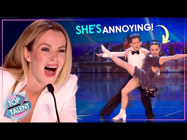 Lexie and Christopher & More TINY DANCERS on Got Talent! class=