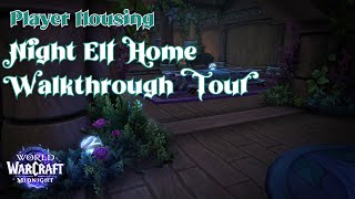 Night Elf House Tour | WoW Player Housing