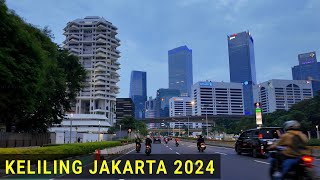 Keliling Jakarta Terbaru 2024, Melihat Suasana Kota Sore Hari di Jam Pulang Kerja