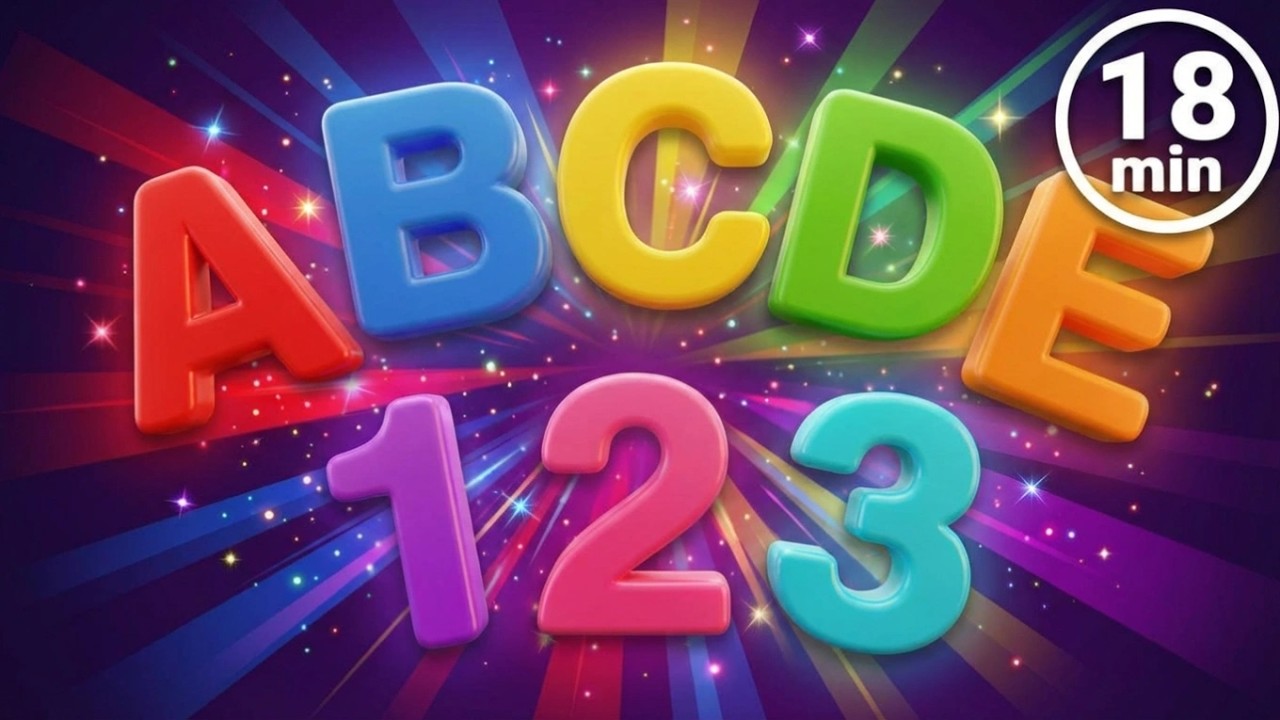 ABC, Colors & Counting Songs for Kids | Bright Basics Compilation - YouTube