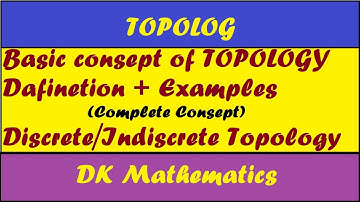 Topology - Topological space - Urdu - Hindi