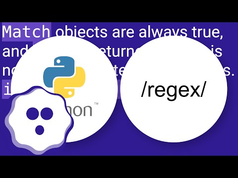 Python regular expressions return true/false