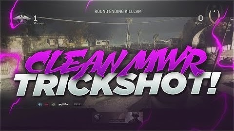 MWR amazing trickshot (bots)